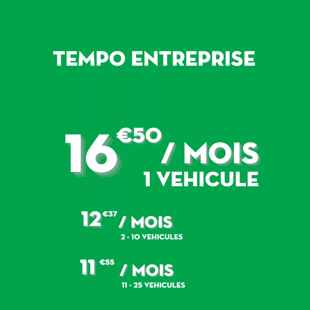 Abonnement TEMPO ENTREPRISE – Lavage illimité ECO (Flottes professionnelles)