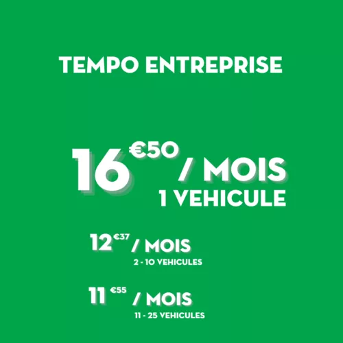 Abonnement TEMPO ENTREPRISE – Lavage illimité ECO (Flottes professionnelles)